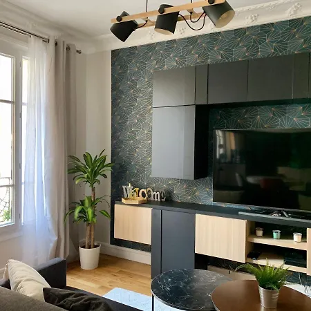 New / De Charme, Chic Et Calme Apartment Paris